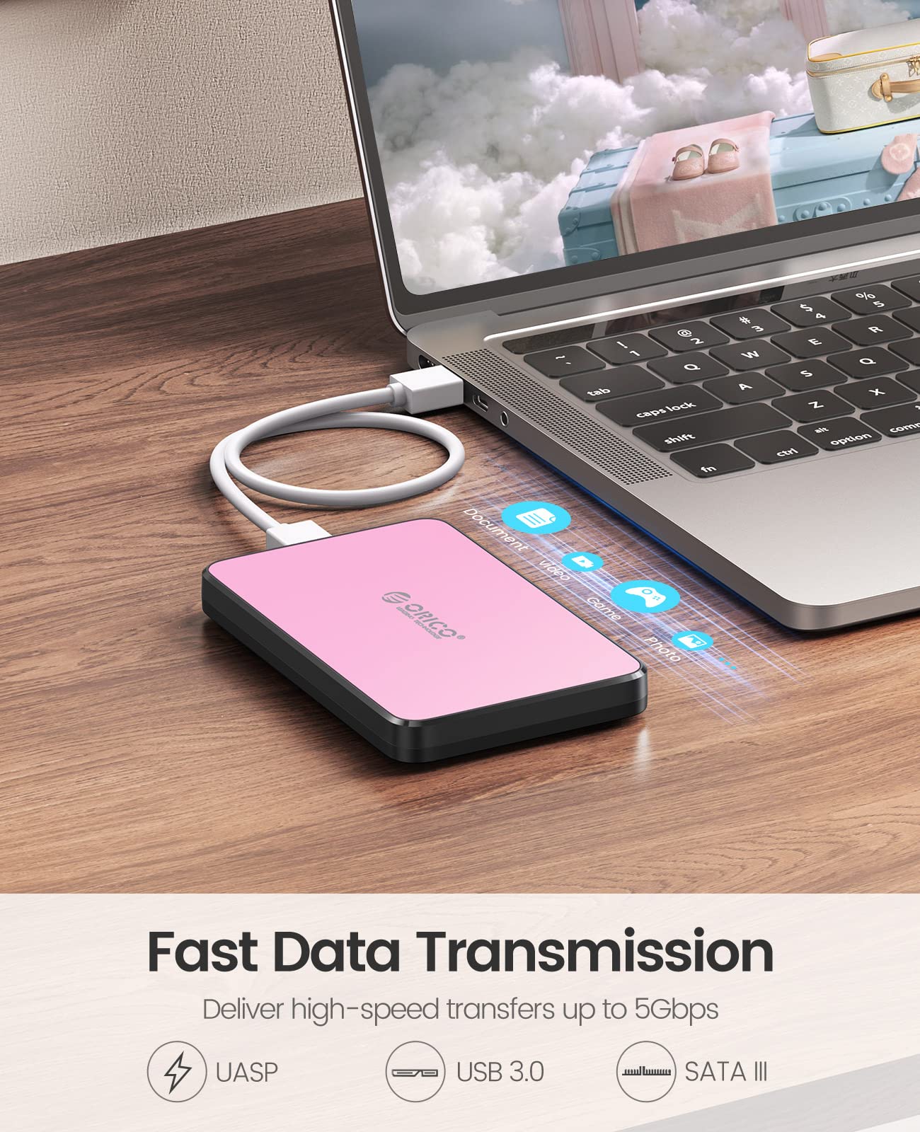Amazon.co.jp: ORICO HDD ケース 2.5インチ USB 3.0 UASP 2.5インチ